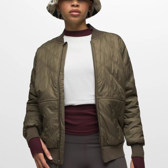 Esla Bomber Jacket - Women's Size small in Green - Picture 2 of 6